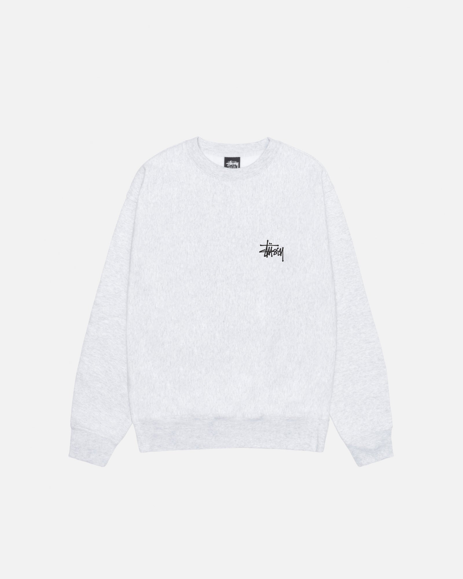 Basic Stüssy Crew in ash heather – Stüssy – Stussy AU