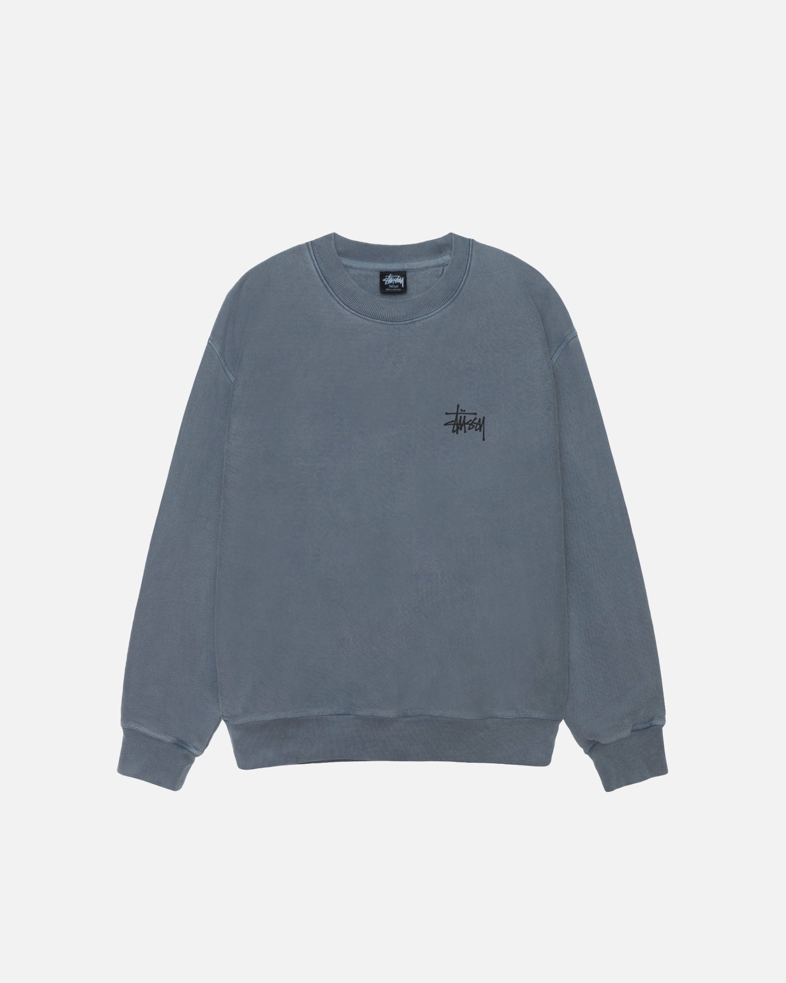 Basic Stüssy Crew Pigment Dyed in navy – Stüssy – Stussy AU
