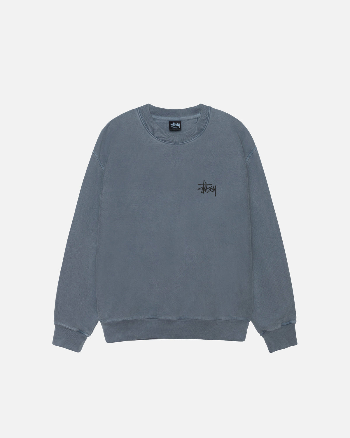 Basic Stüssy Crew Pigment Dyed in navy – Stüssy – Stussy AU