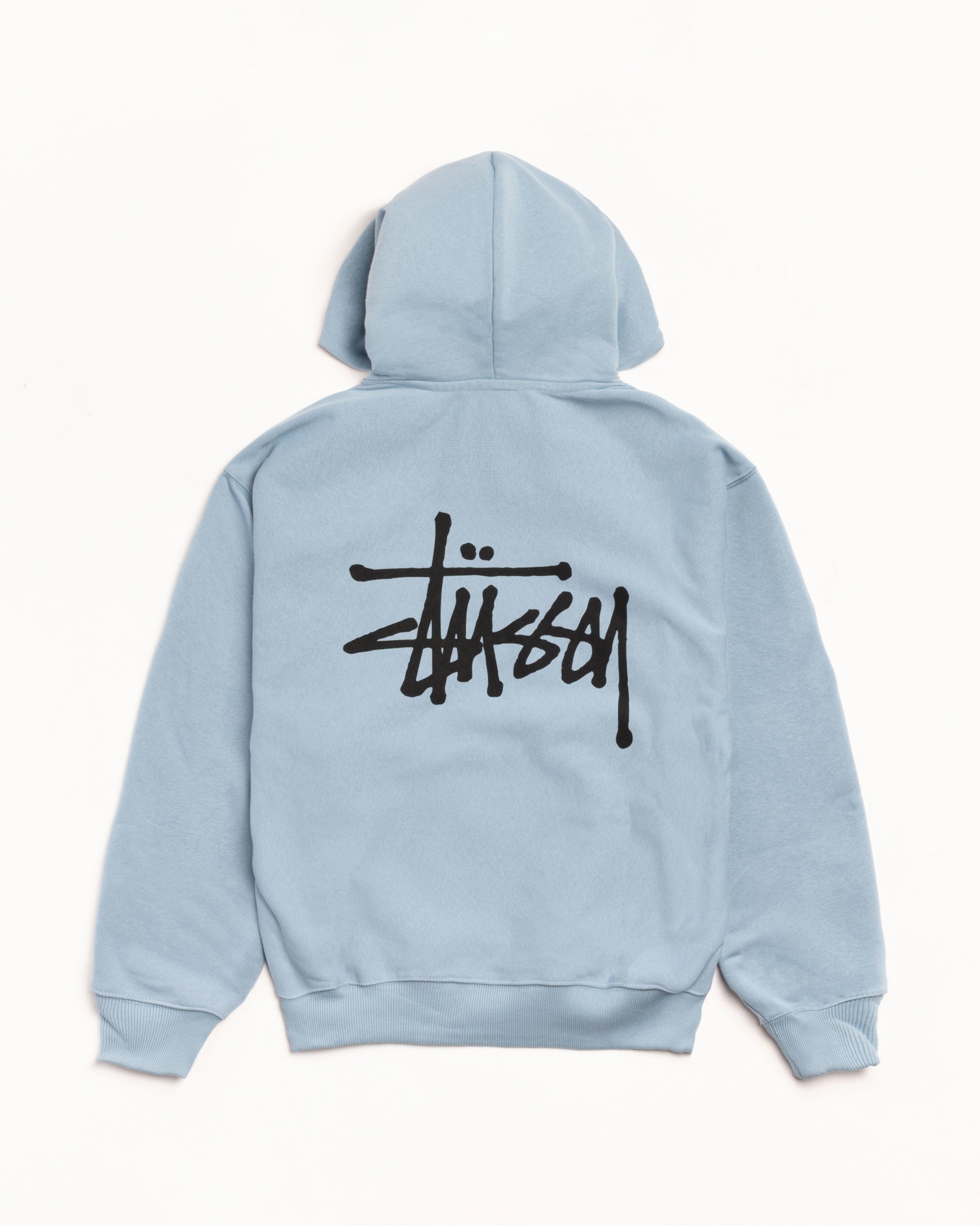 Basic Stüssy Hoodie – Slate | Sweats | Stüssy – Stussy AU