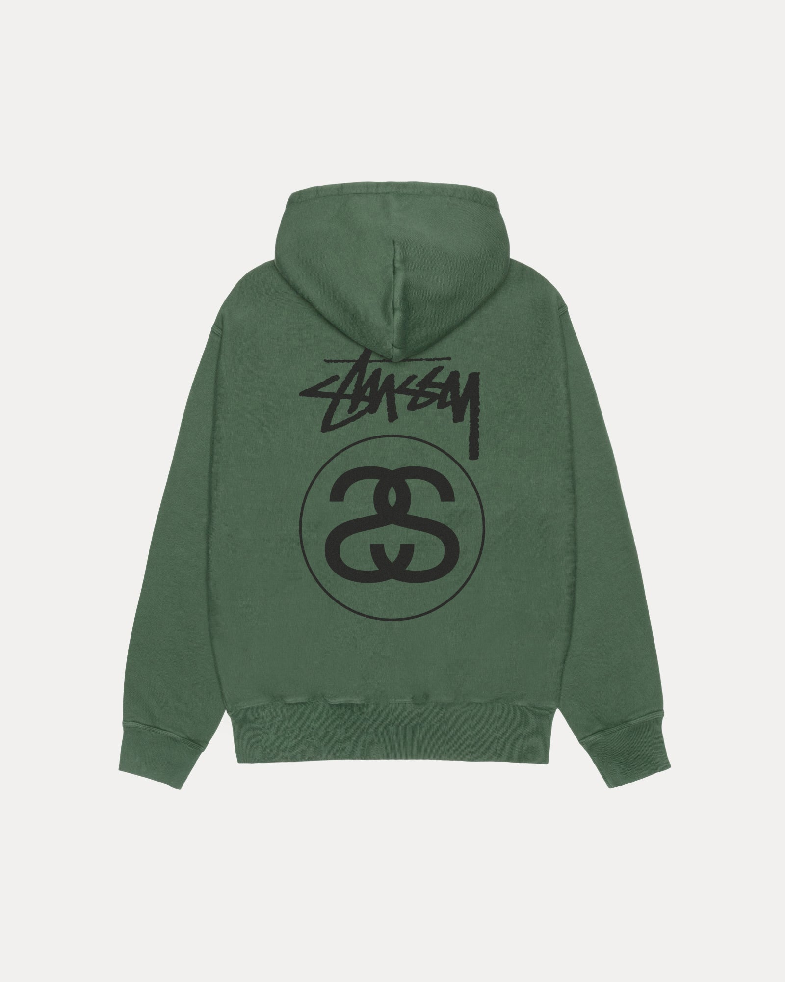STOCK LINK PIG. DYED HOOD