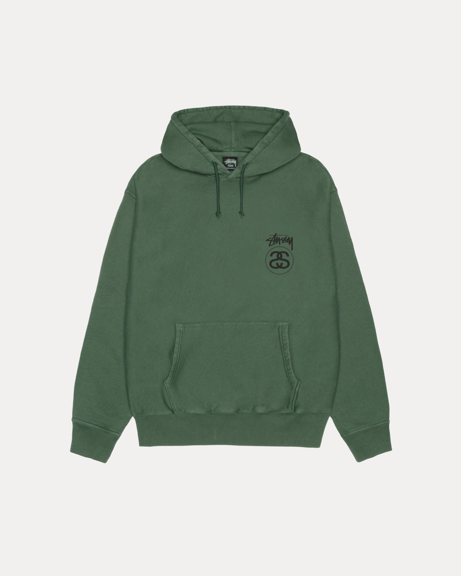 STOCK LINK PIG. DYED HOOD