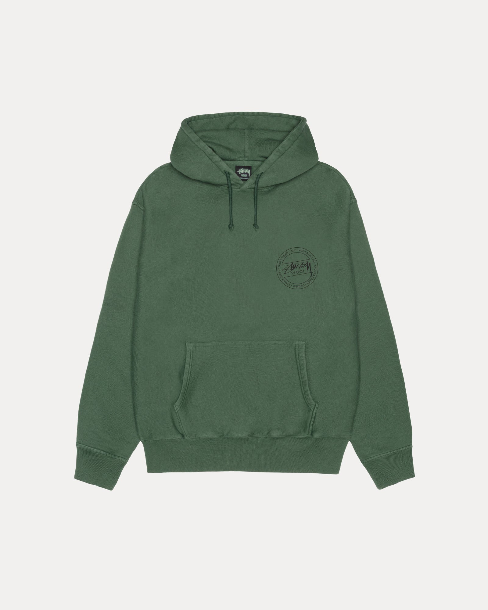 STUSSY WEAR PIG. DYED HOOD