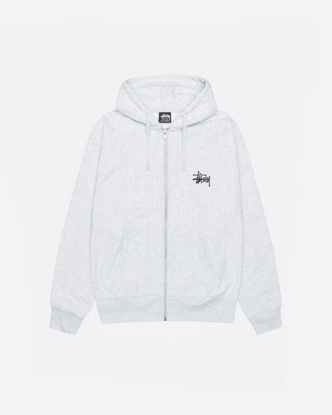 BASIC STUSSY ZIP HOOD