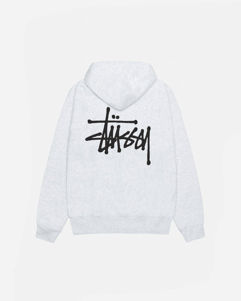 BASIC STUSSY ZIP HOOD