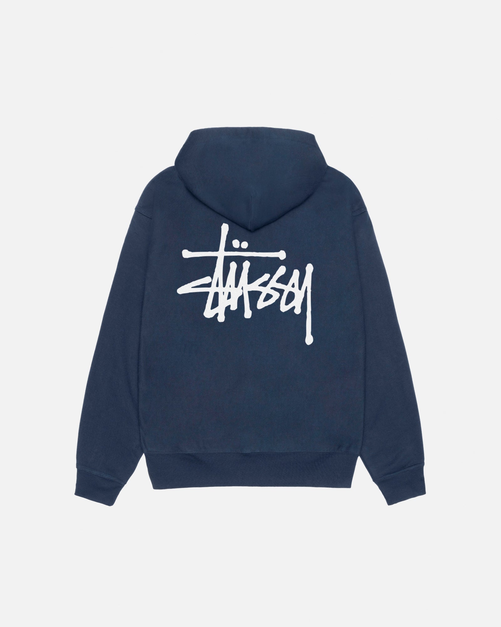 BASIC Stüssy ZIP HOODIE NAVY Basic Stüssy Zip Hoodie – Navy | Sweats | Stüssy – Stussy AU