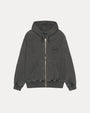 STUSSY WEAR PIG. DYED ZIP HOOD