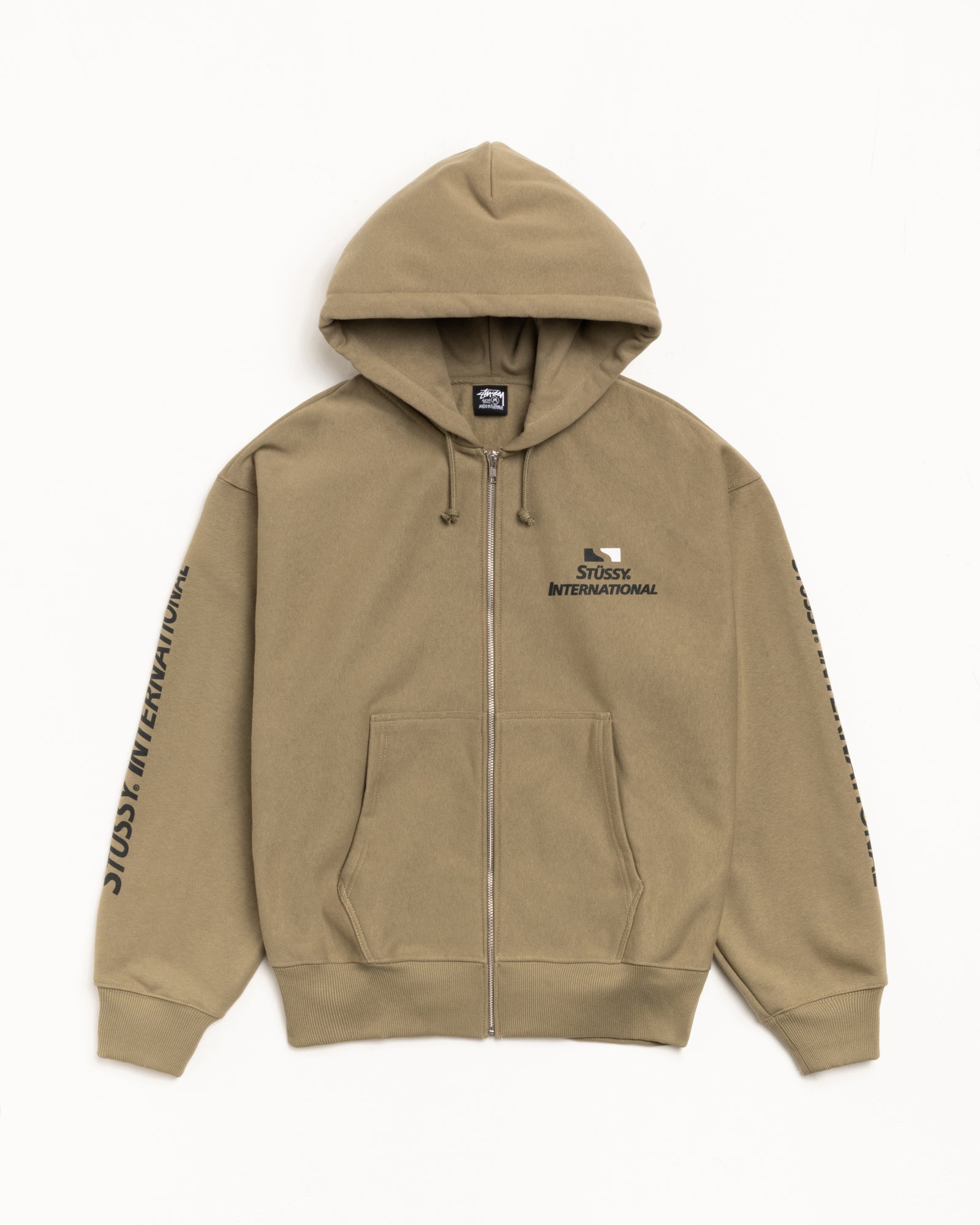 STUSSY INTERNATIONAL ZIP HOOD