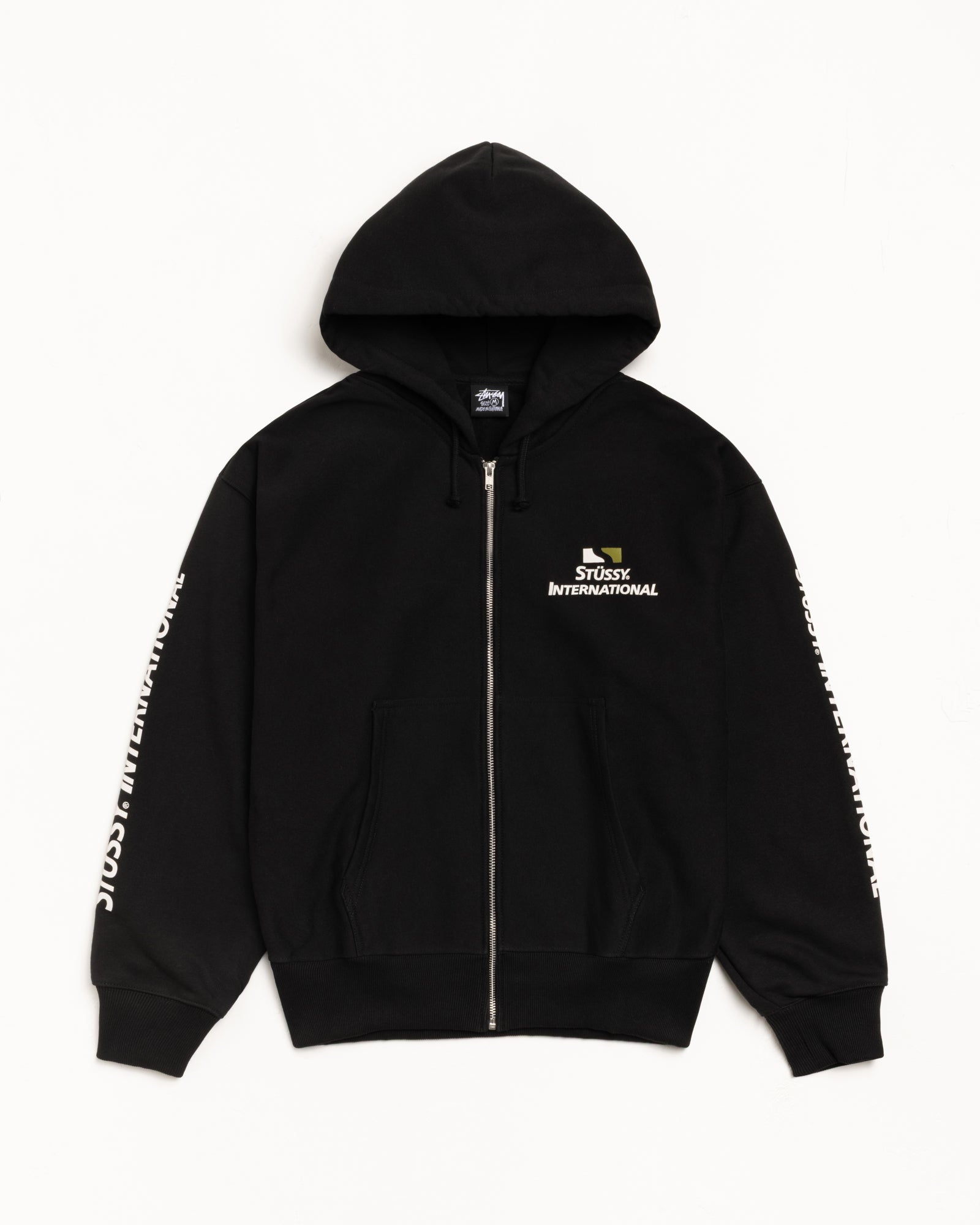 STUSSY INTERNATIONAL ZIP HOOD