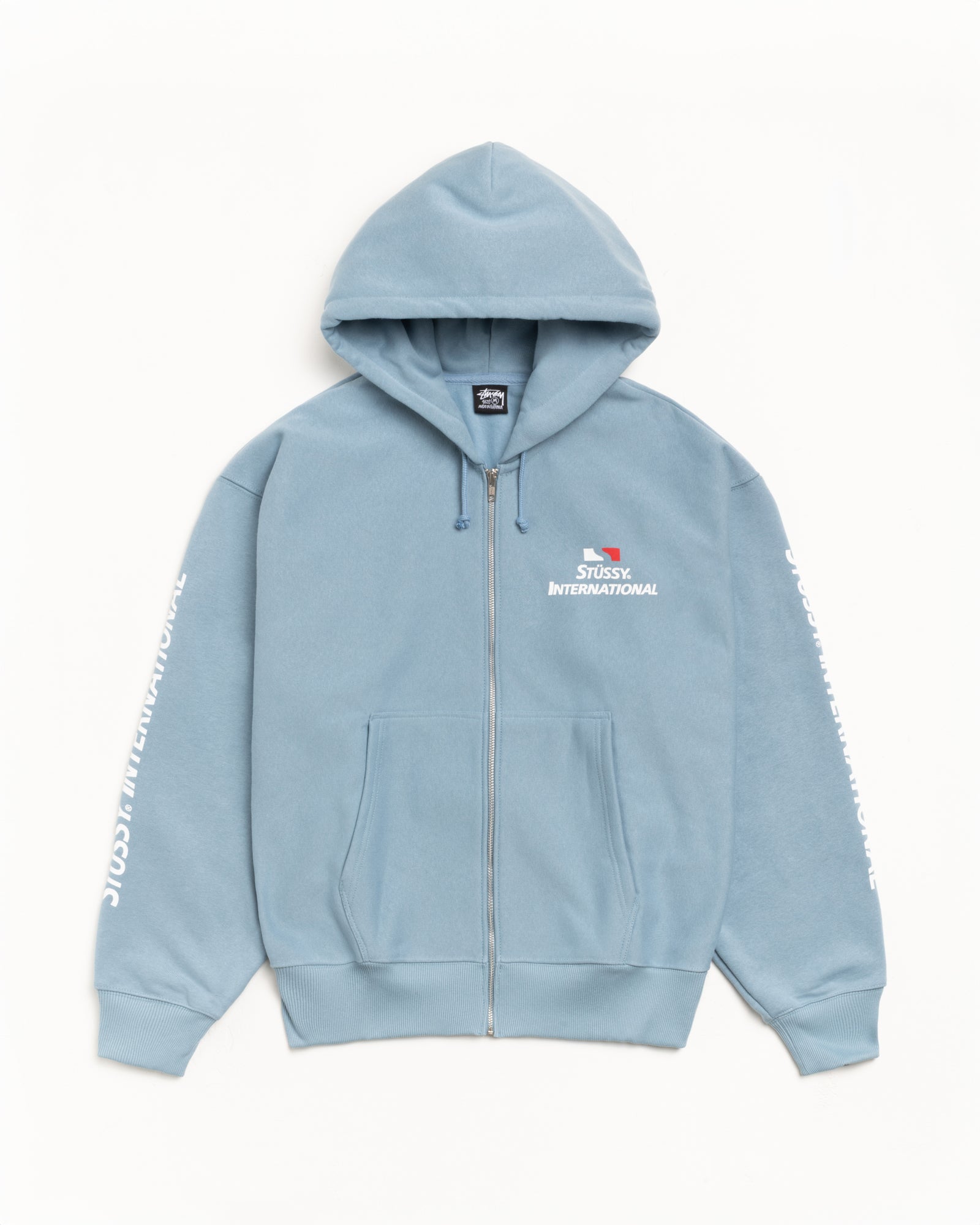 STUSSY INTERNATIONAL ZIP HOOD