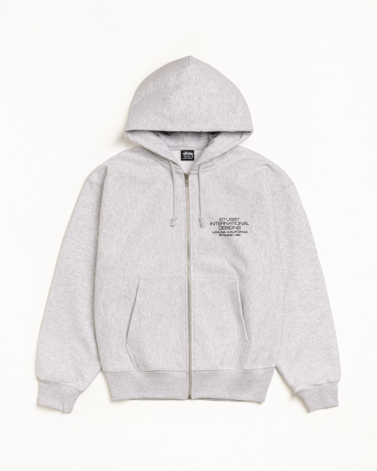 INTERNATIONAL DESIGNS ZIP HOOD