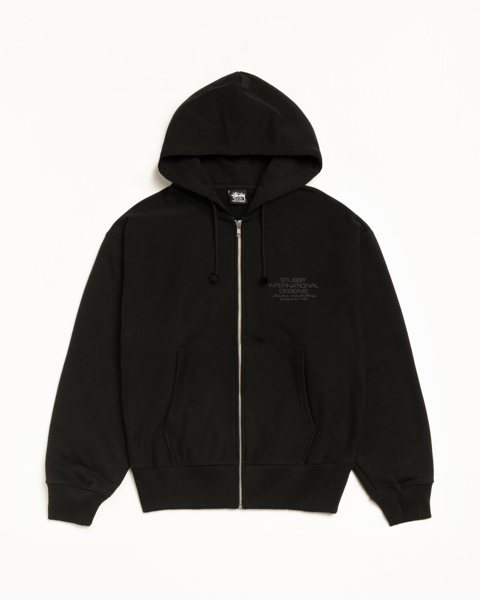 INTERNATIONAL DESIGNS ZIP HOOD