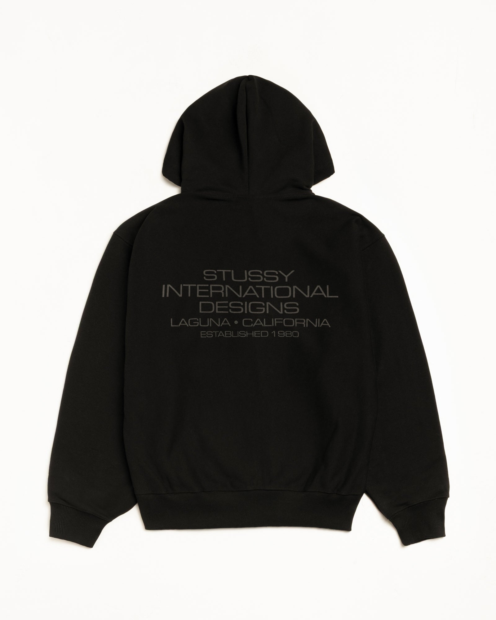 INTERNATIONAL DESIGNS ZIP HOOD
