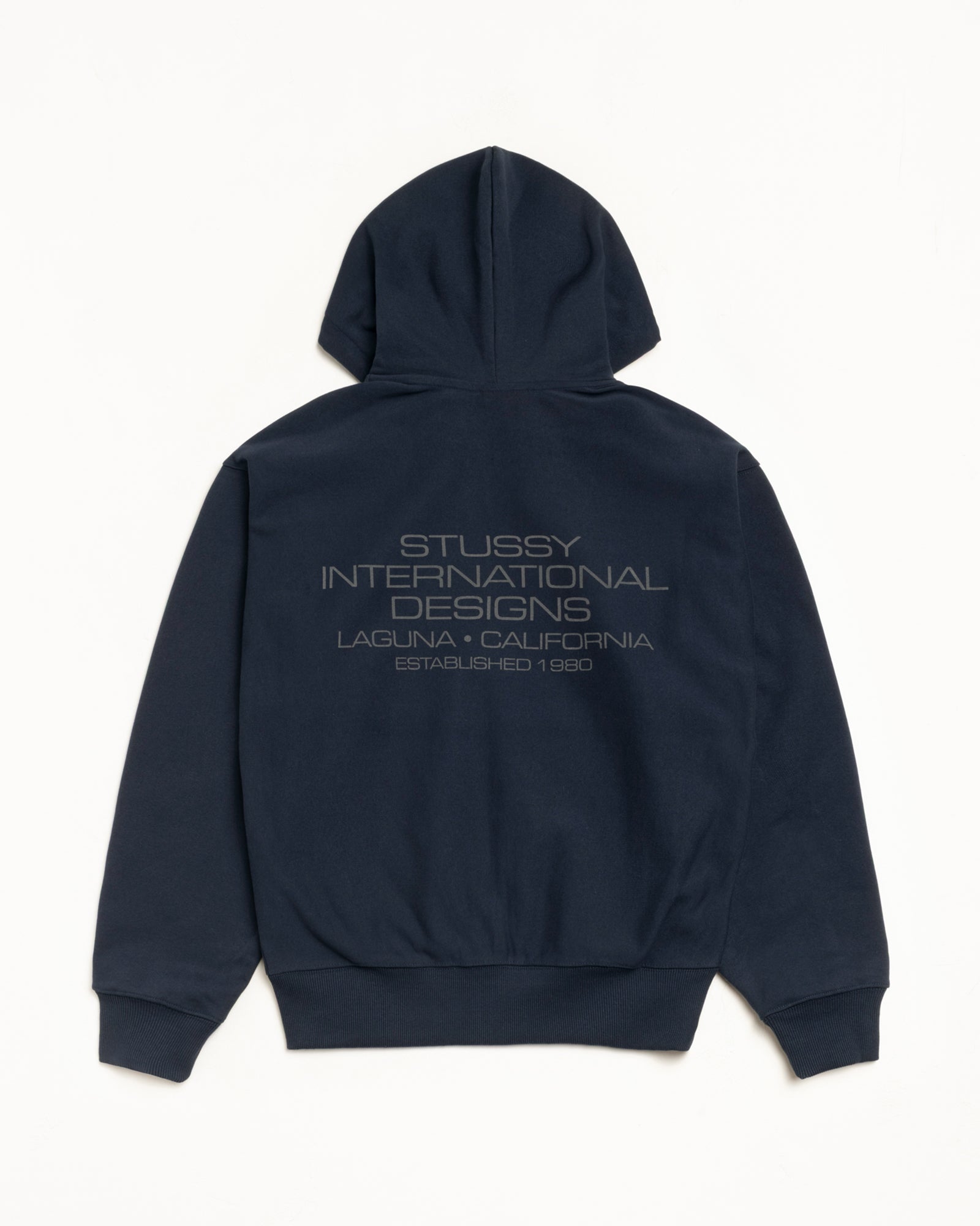 INTERNATIONAL DESIGNS ZIP HOOD
