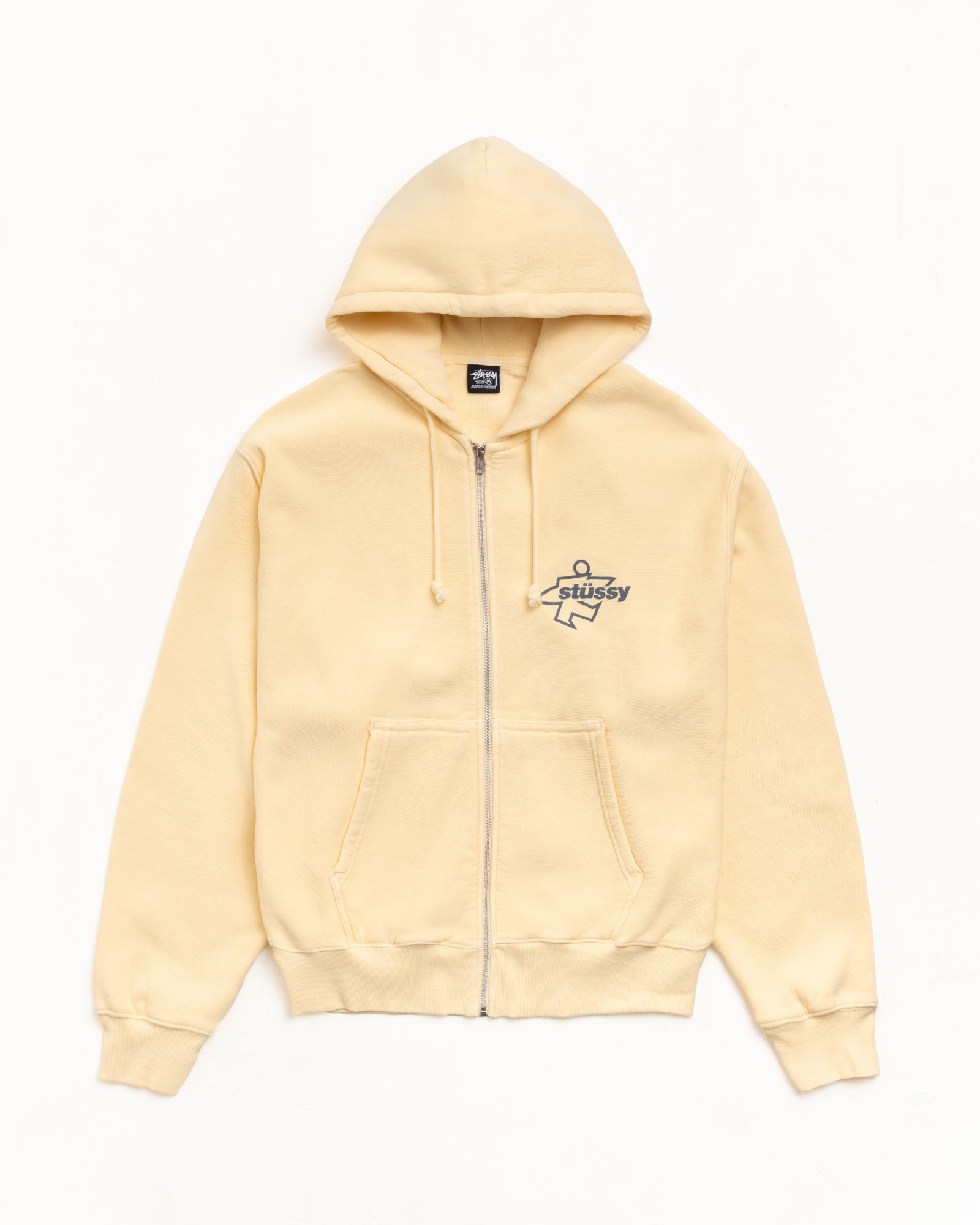 SURF SIZE GAR. DYED ZIP HOOD