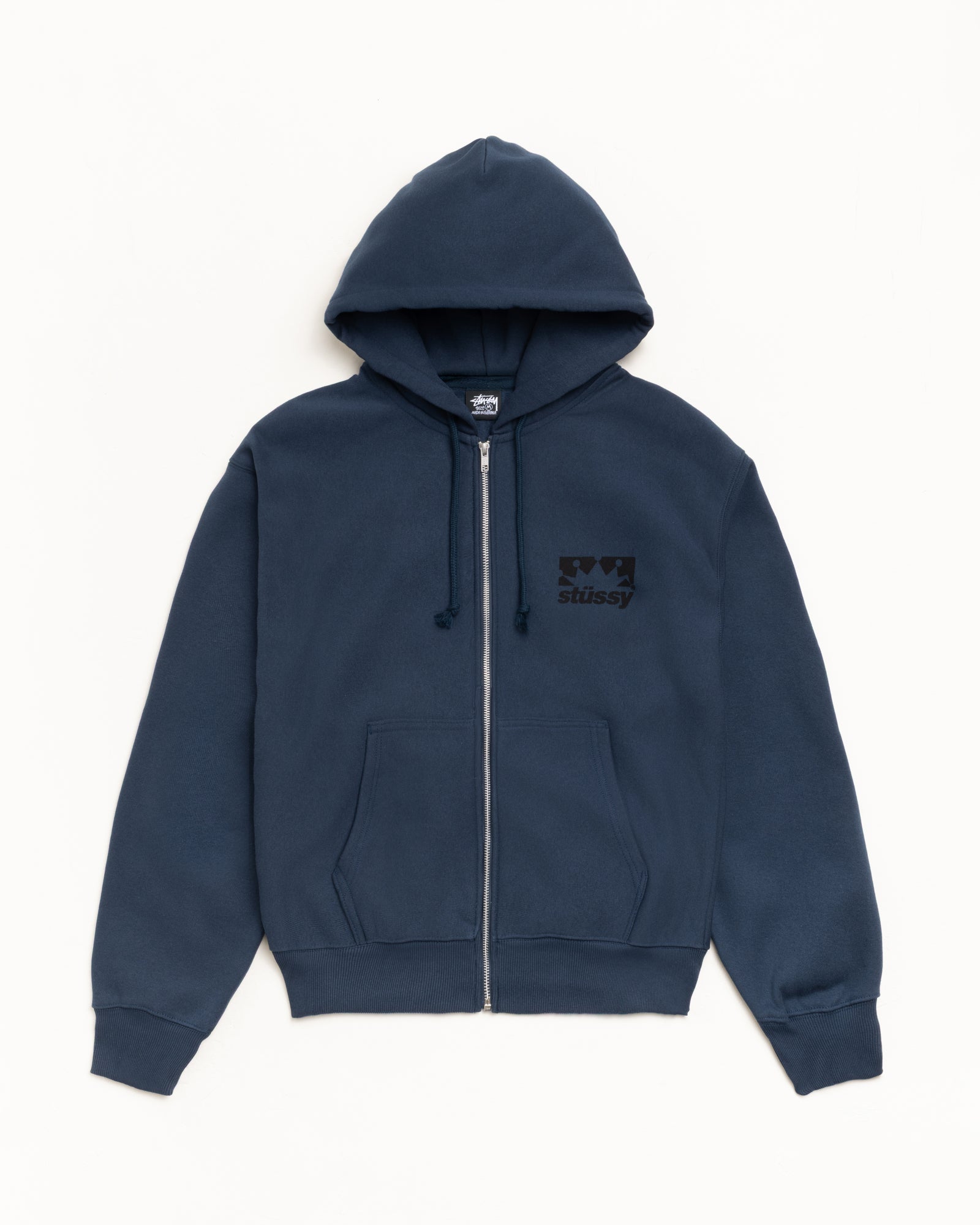 BOX CROWN ZIP HOOD
