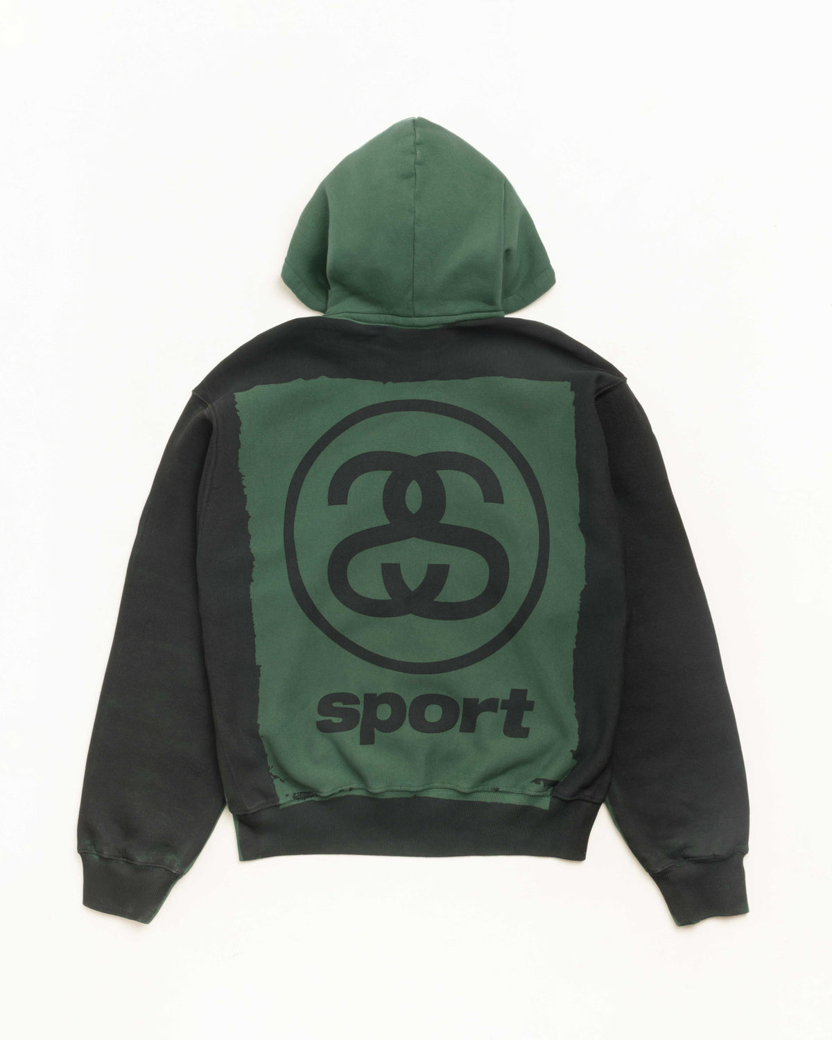 LINK SPORT GAR. DYED ZIP HOOD