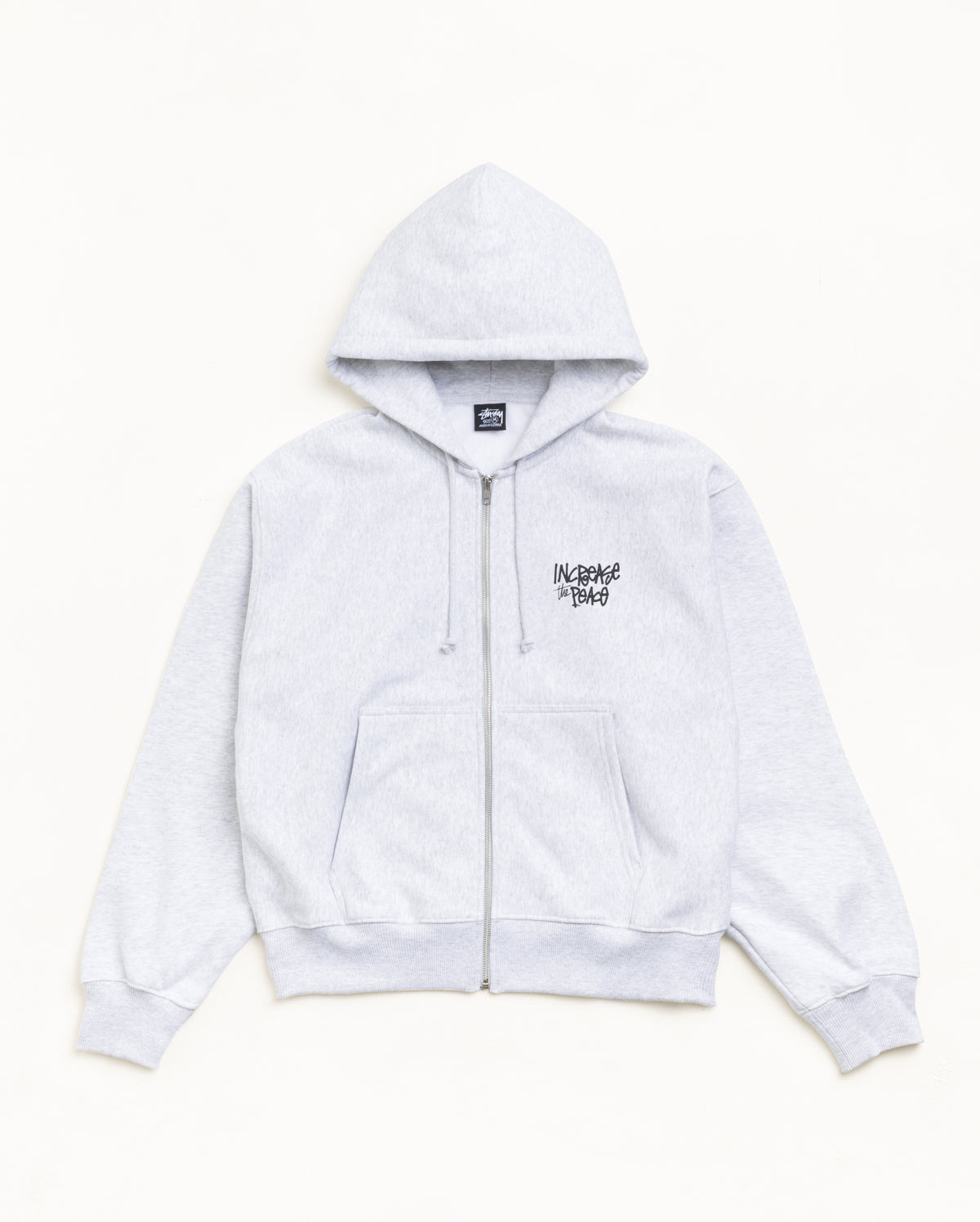 PEACE INCREASED ZIP HOOD