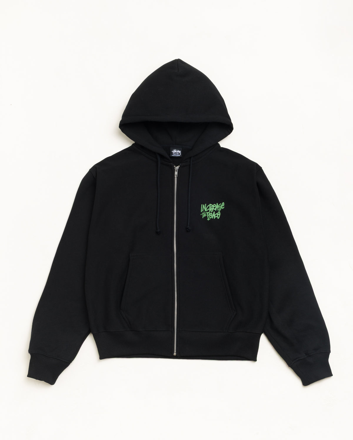 PEACE INCREASED ZIP HOOD