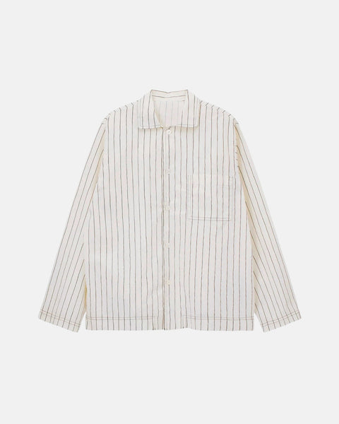 POPLIN PYJAMA LS SHIRT