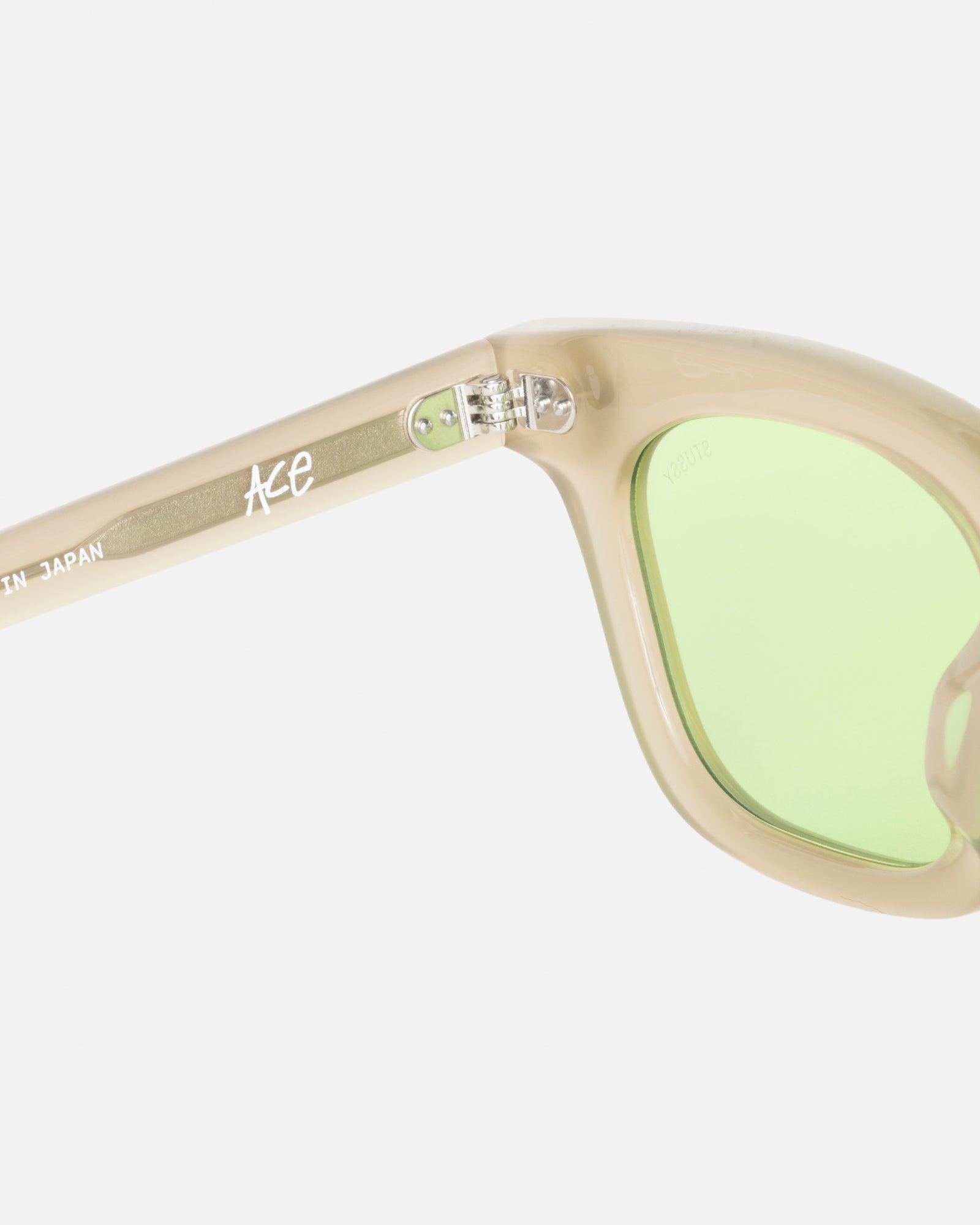 小物 stussy ACE SUNGLASSES Stussy Ace Sunglasses Black/Blue Lens Men's - SS24 - US