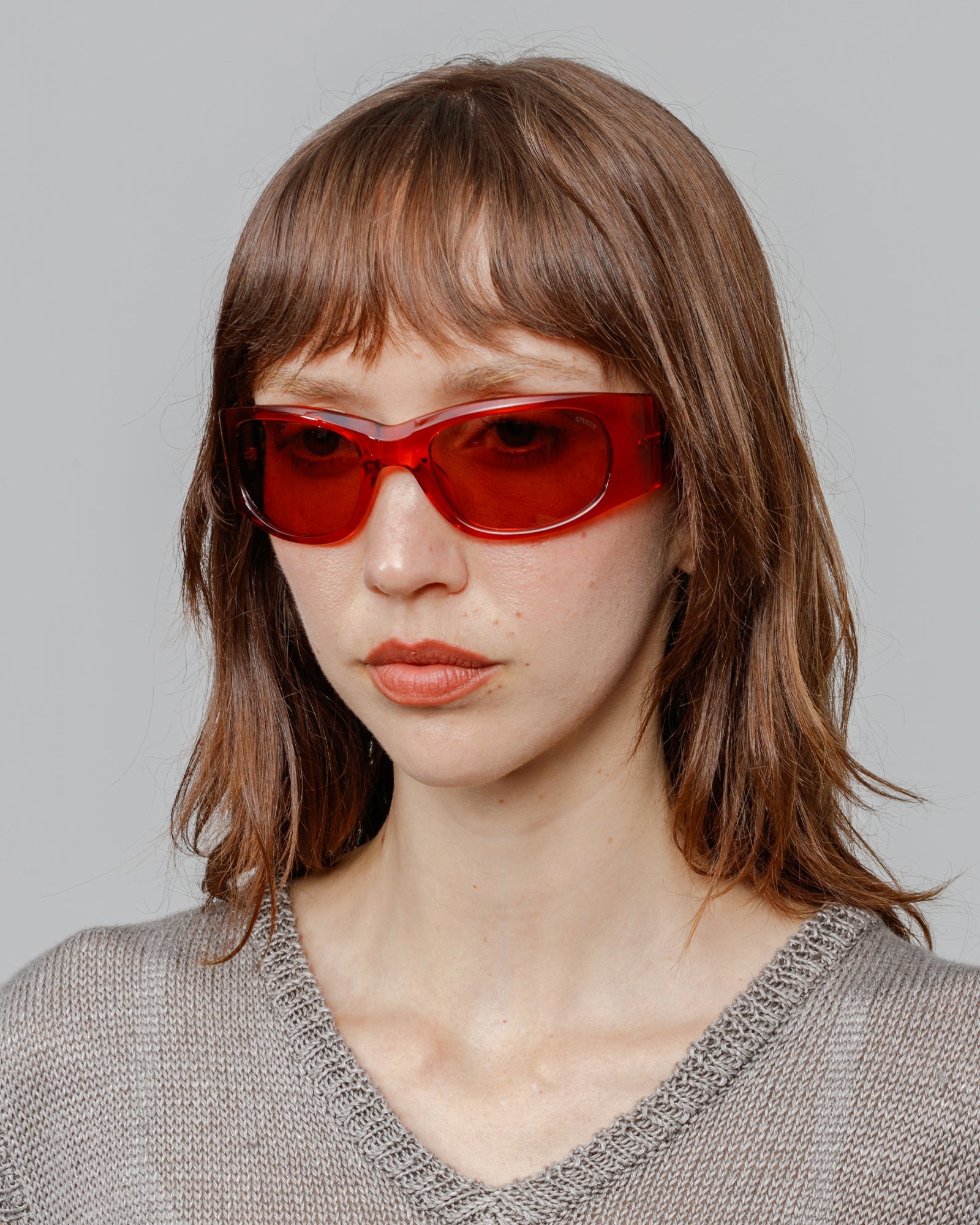 Rene Sunglasses in amber/amber lens – Stüssy – Stussy AU
