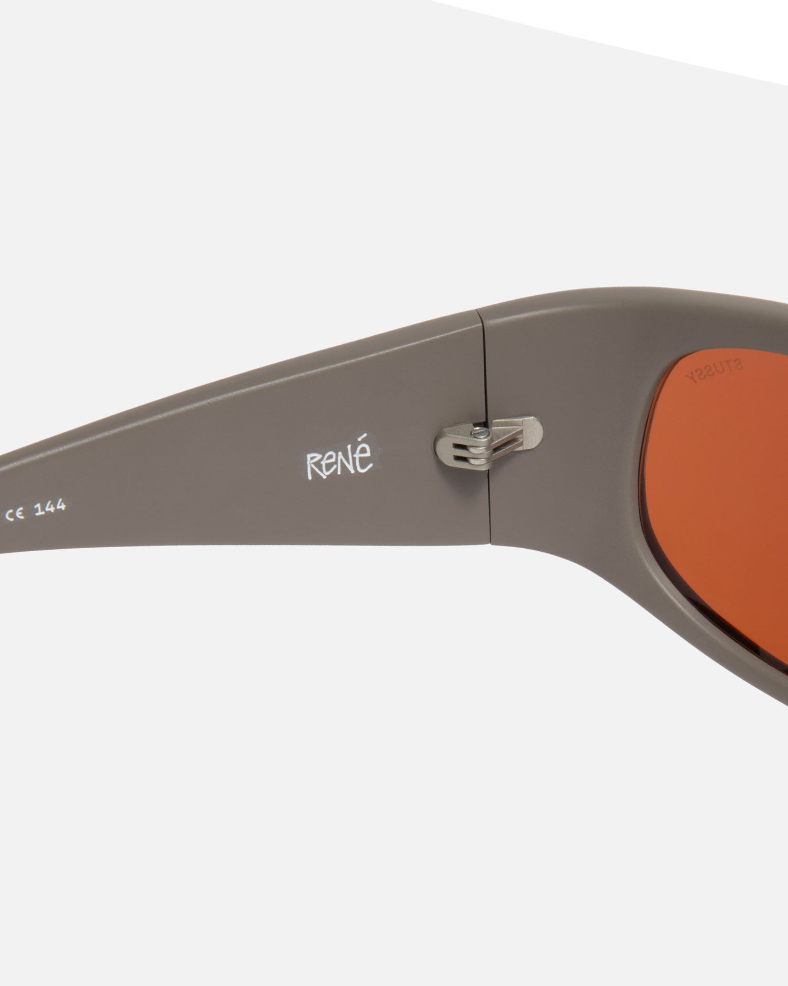 Rene Sunglasses in matte coyote dark amber - Stüssy – Stussy AU