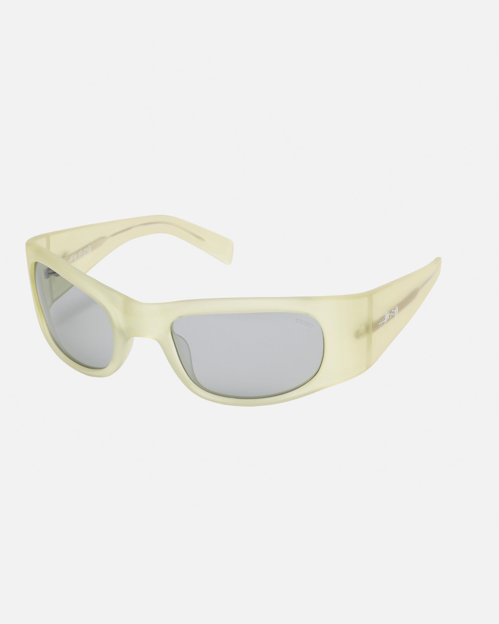 Rene Sunglasses in matte yellow/light grey – Stüssy – Stussy AU