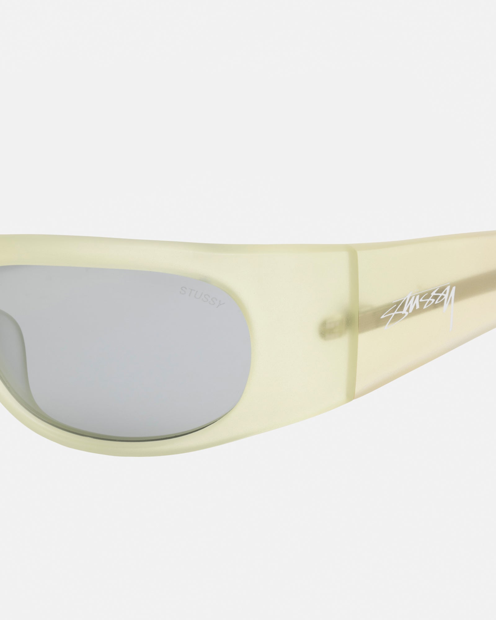 Rene Sunglasses in matte yellow/light grey – Stüssy – Stussy AU