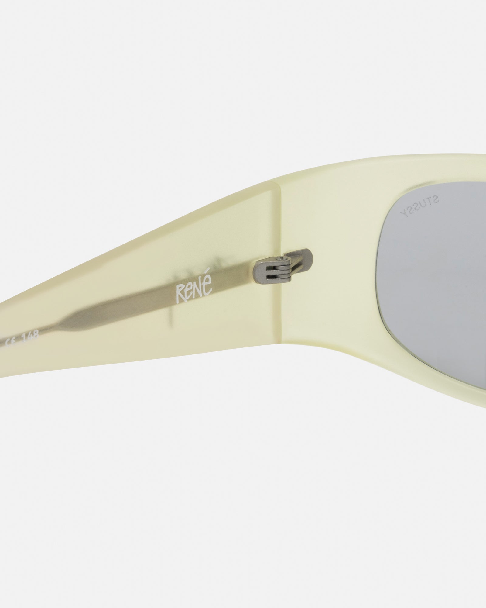 Rene Sunglasses in matte yellow/light grey – Stüssy – Stussy AU