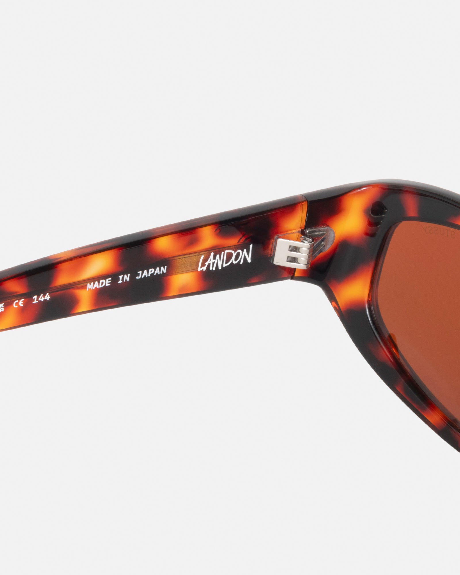 Landon Sunglasses in garnet tortoise and berry - Stüssy – Stussy AU