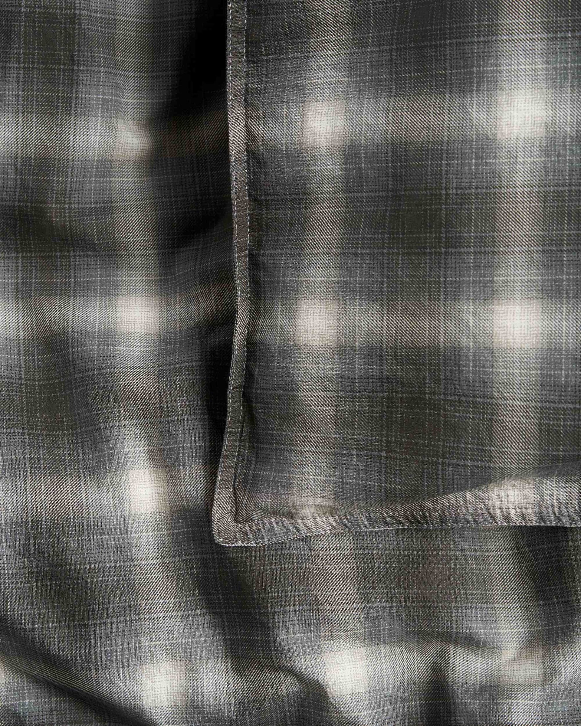 Tekla Percale Duvet Cover in black plaid – Stüssy – Stussy AU