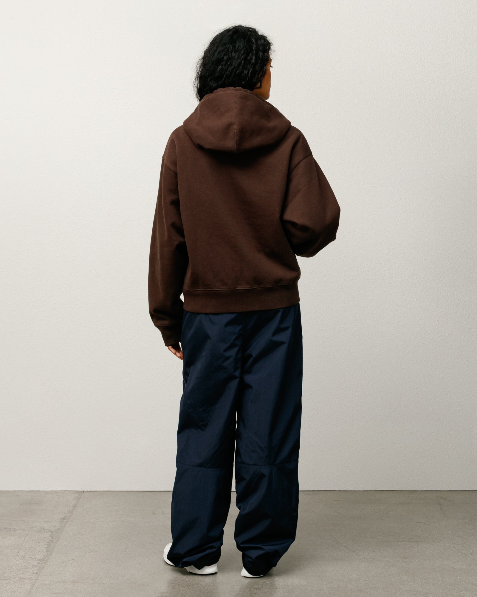 STÜSSY & NIKE STONE WASHED FLEECE ZIP HOODIE