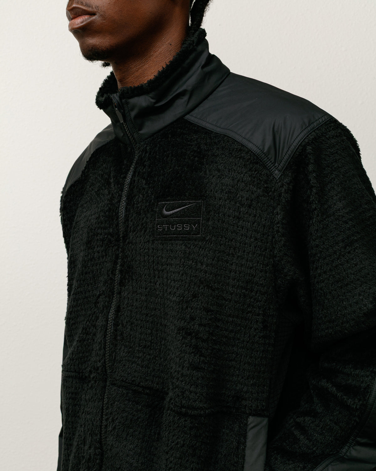 Stüssy & Nike Full Zip Fleece – Black | Outerwear | Stüssy – Stussy AU