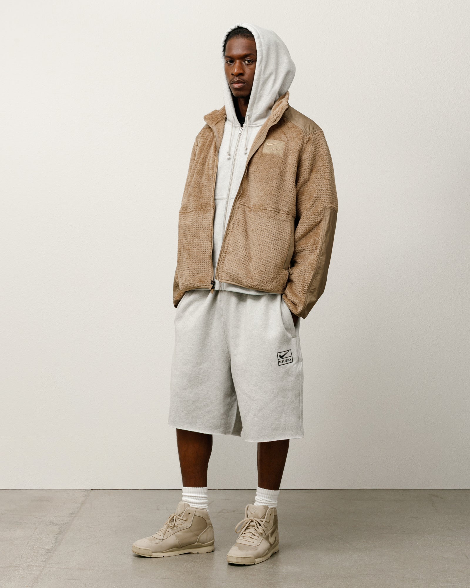 STÜSSY & NIKE FULL ZIP FLEECE