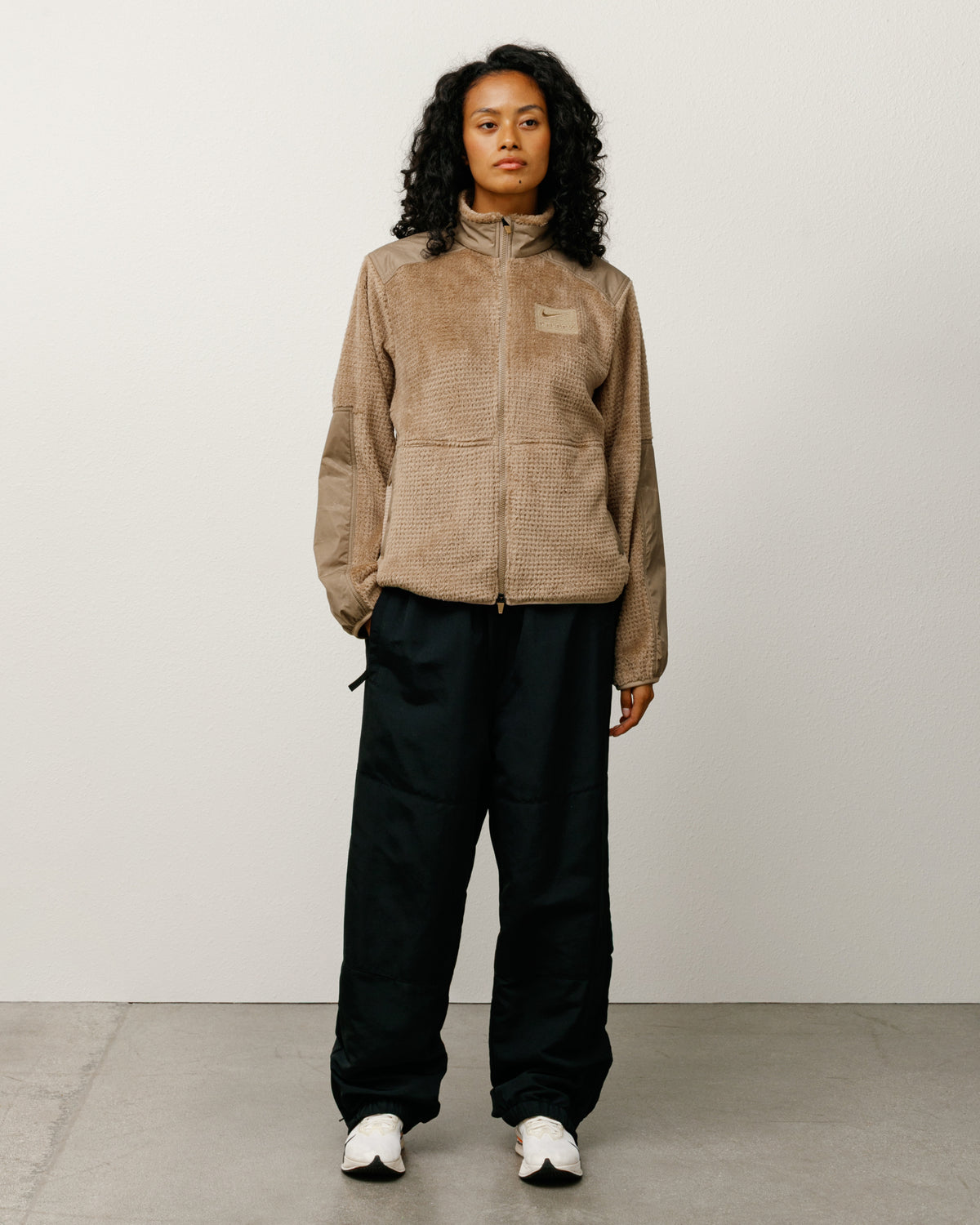 Stüssy & Nike Full Zip Fleece – Pinenut | Outerwear | Stüssy 
