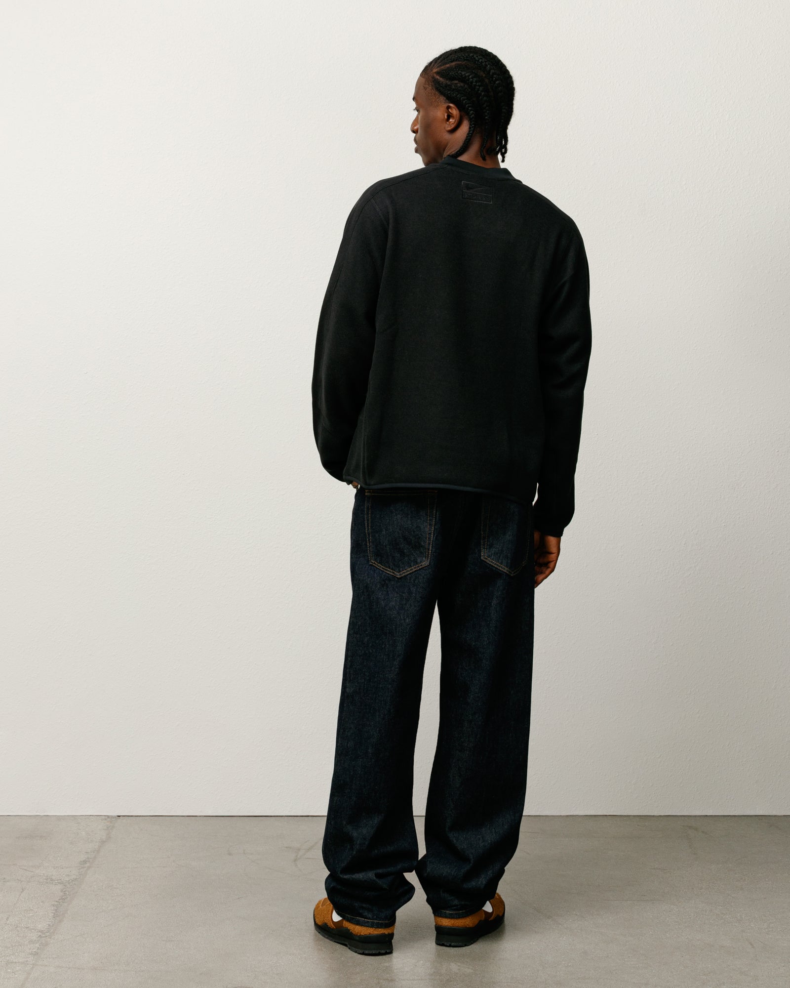 STUSSY BASIC THERMAL BLACK サーマル ブラック S Raglan Thermal LS Crew – Washed Black | Tops & Shirts | Stüssy Japan