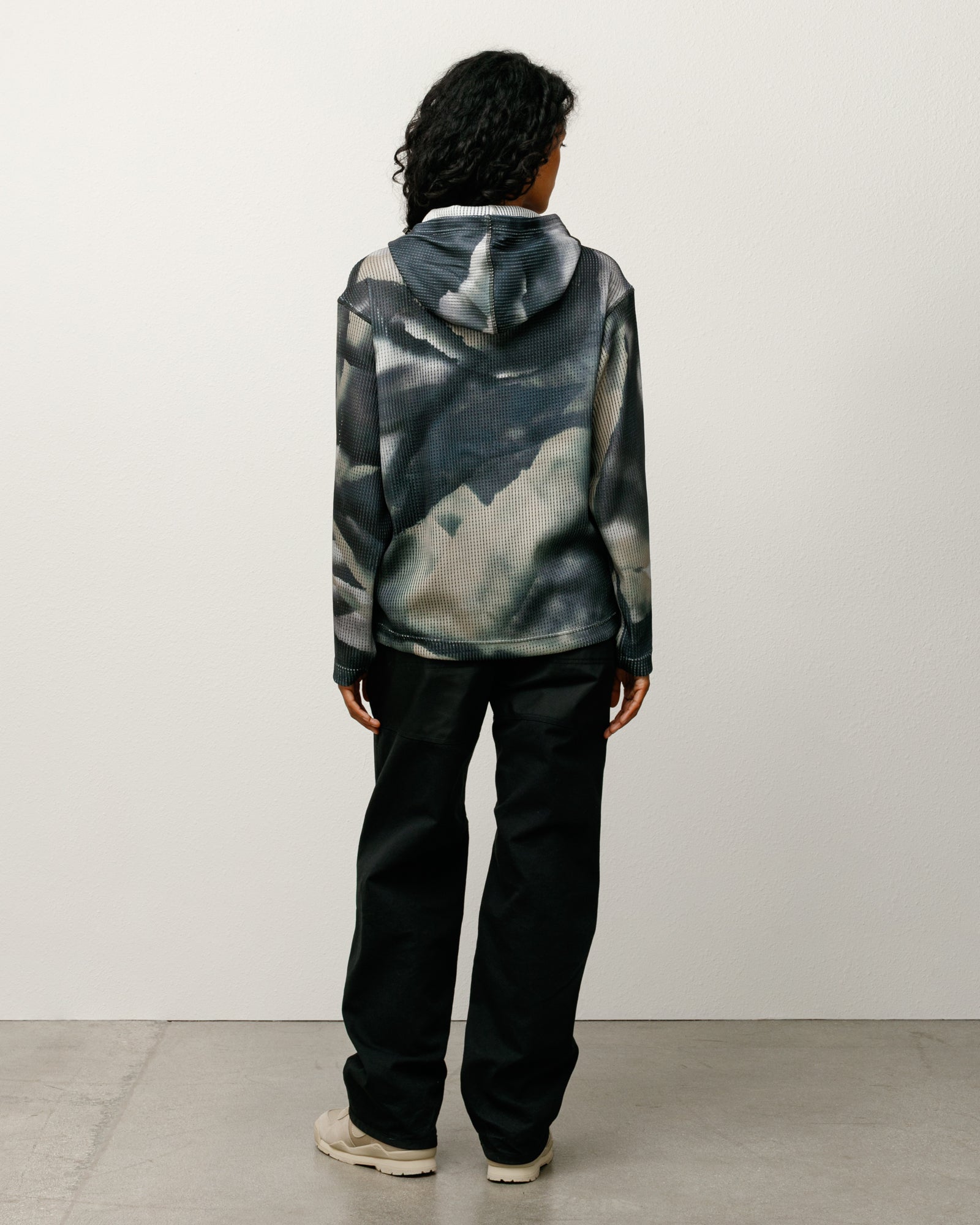 STÜSSY & NIKE MESH HOODIE