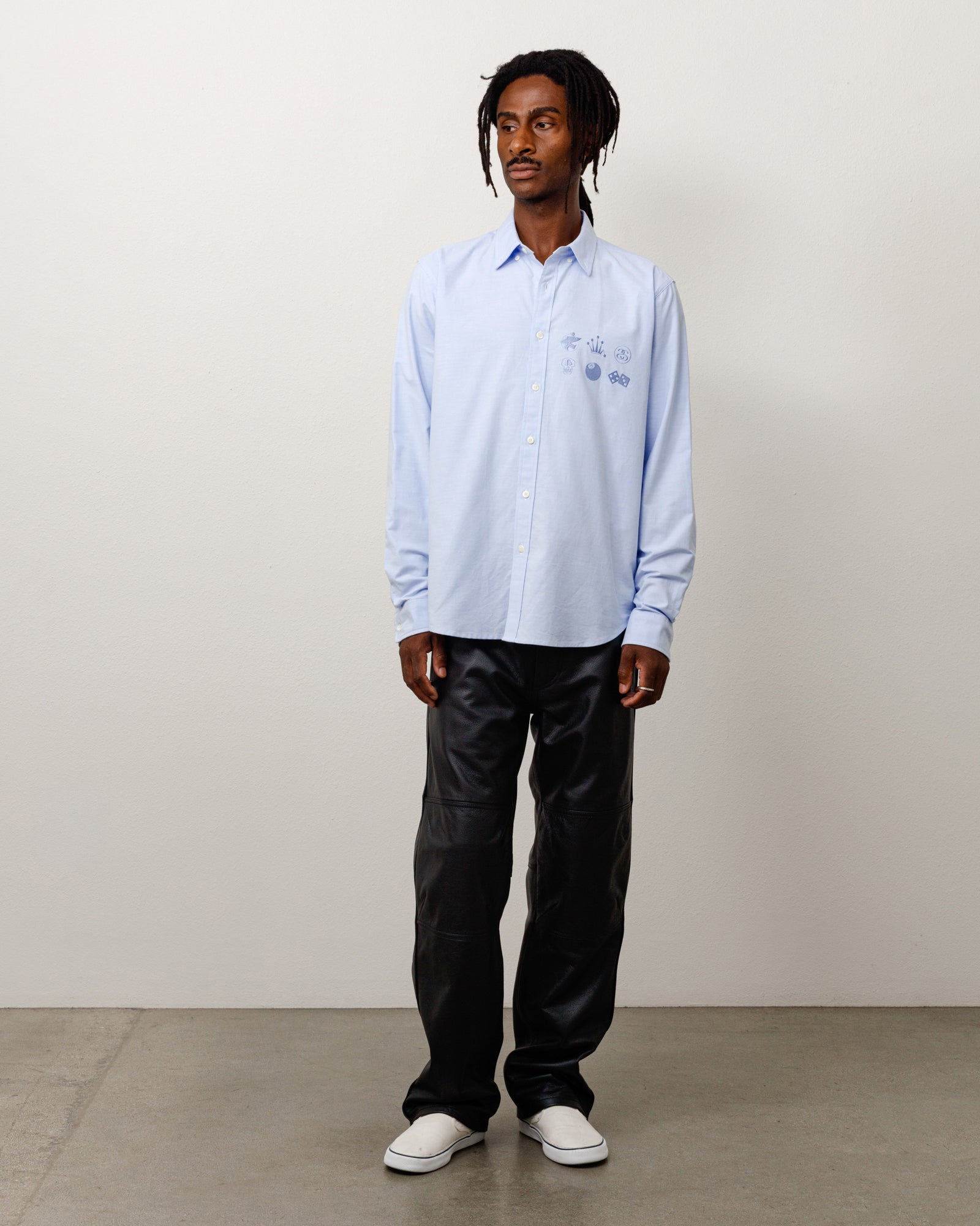 JUNYA BUTTON DOWN SHIRT
